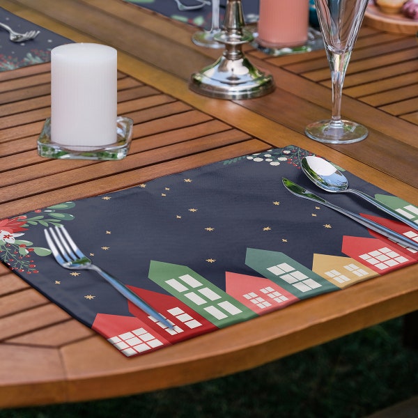 Winter Placemats Etsy