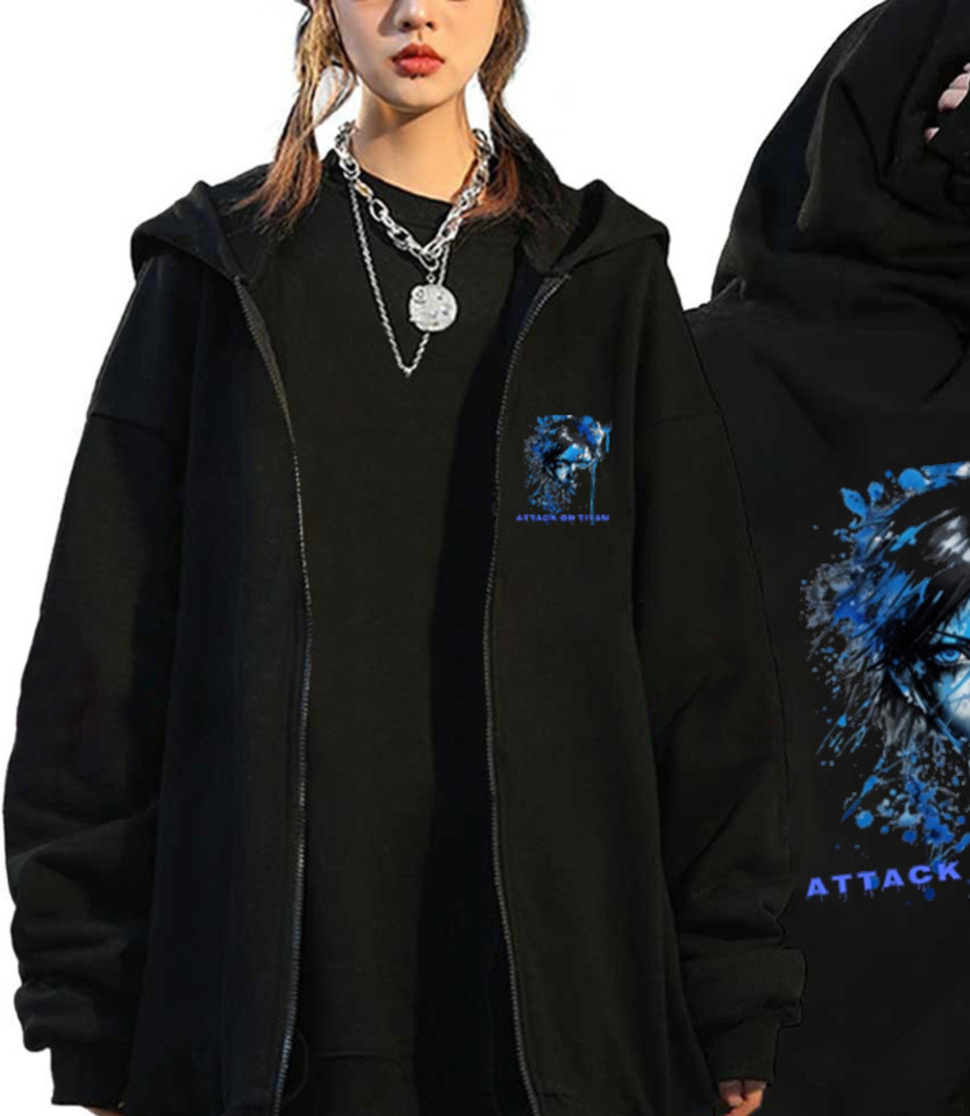 Attack On Titan Strap Hoodie T-shirt SD00276