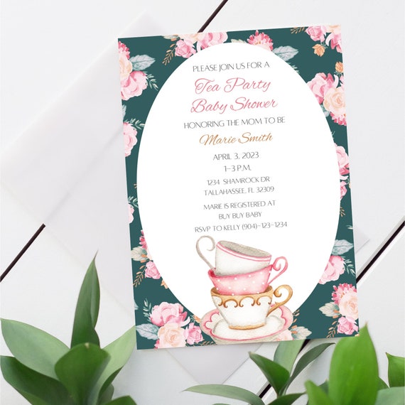 tea-party-baby-shower-invitation-tea-cup-baby-shower-etsy
