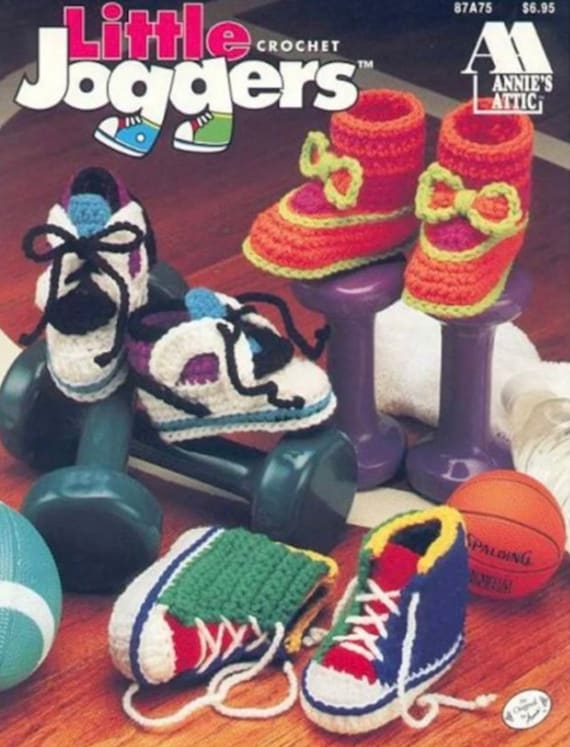PDF Magazine vintage en format Pdf.Modèles chaussures au crochet.pour bébé Patterns avec tutoriels anglais format Pdf  Livraison gratuite