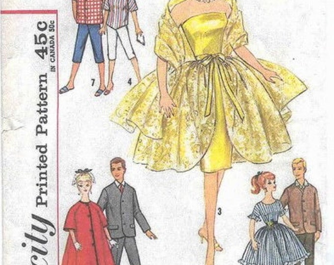 Vintage PDF. Simplisity Magazine PDF format. Sewing clothing patterns for Barbie doll. Patterns with English tutorials PDF format