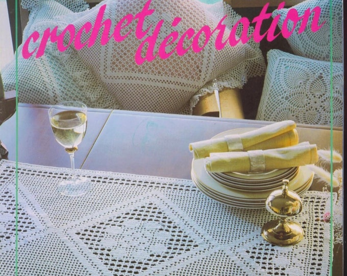 PDF Vintage.Magazine 1000 stitches in PDF format.Crochet patterns, cotton.Patterns with French tutorials in PDF format