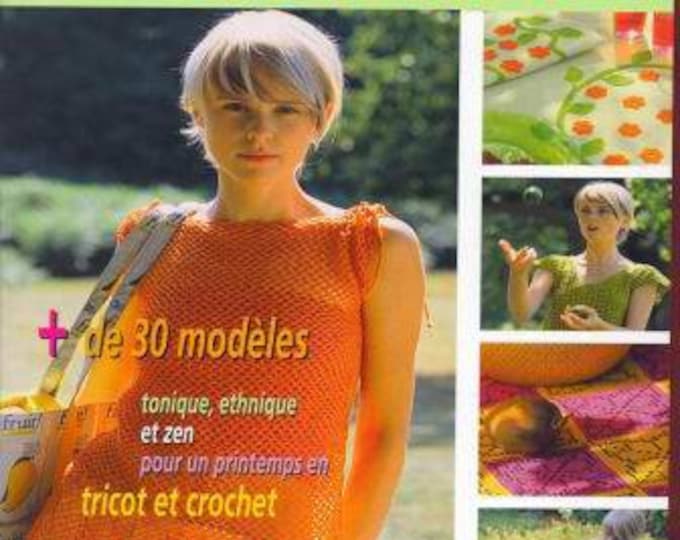 PDF Vintage.1989.Magazine 1000 Meshes in PDF format.Crochet patterns.Patterns with French tutorials in PDF format