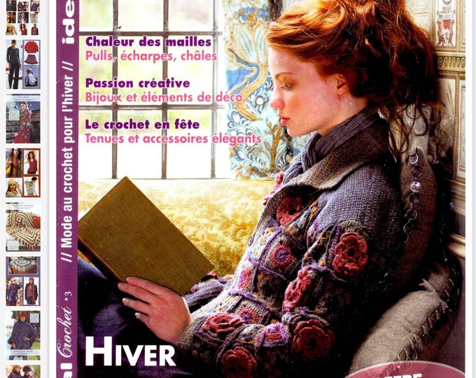 Vintage PDF. Ideal magazine in PDF format. Knitting patterns, crochet for babies. Patterns with French tutorials in PDF format