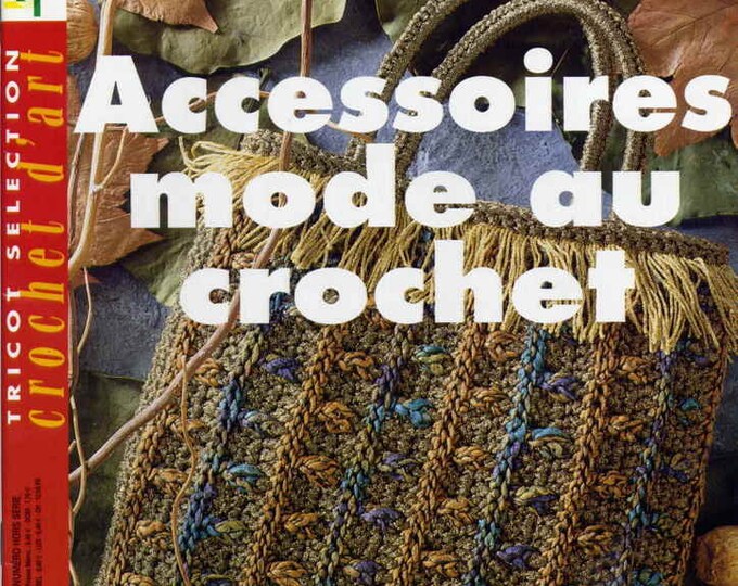 PDF VintageVintage.Magazine Crochet d’art en format PDF.Modèles accessoires mode au crochet.Patrons avec tutoriels français format PDF