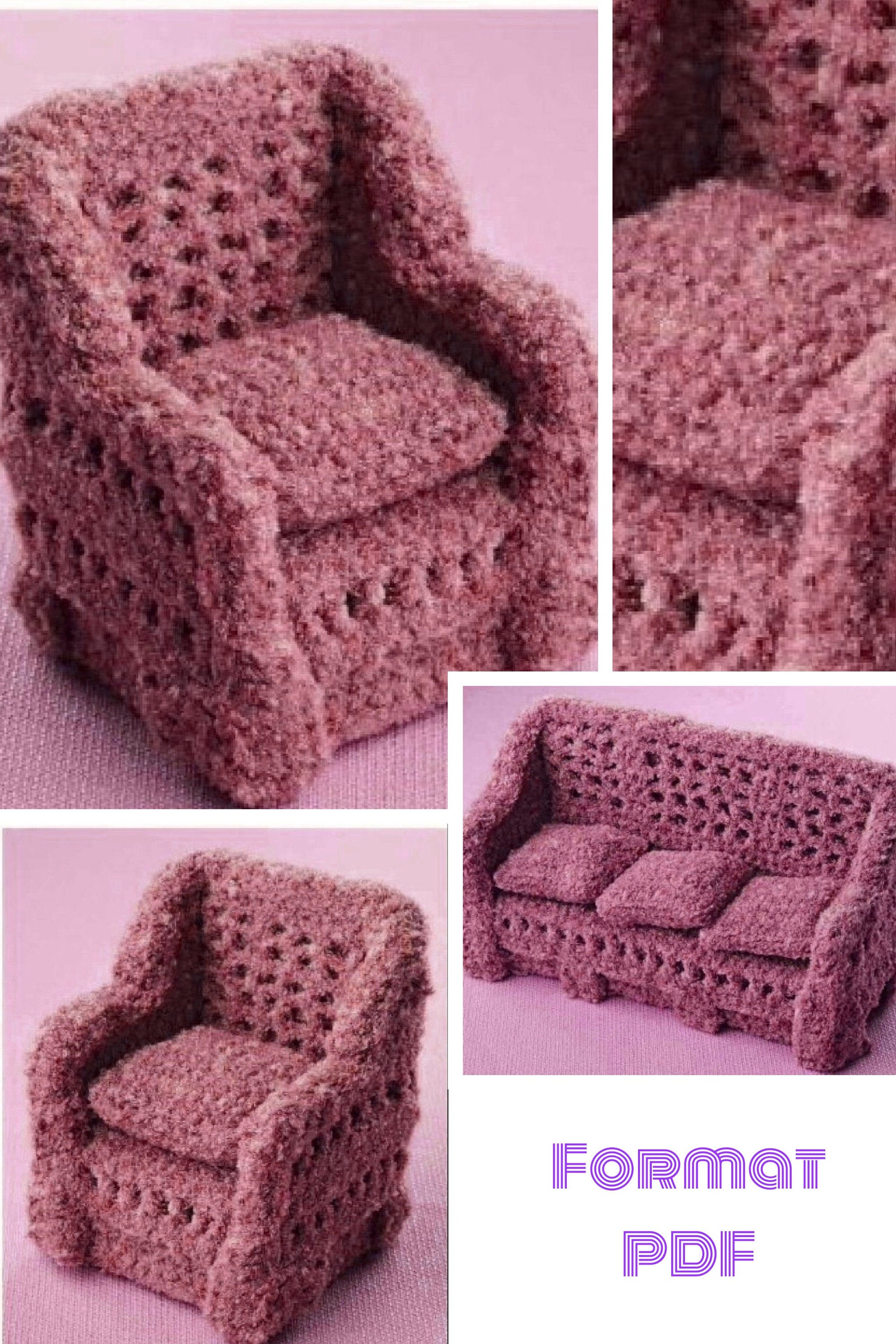 Crochet barbie furniture patterns free hotsell