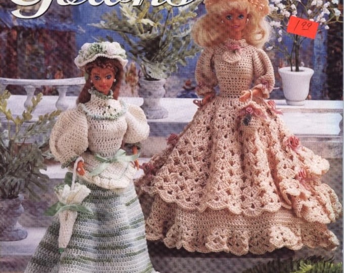 PDF Vintage magazine PDF format. Chic dress and crochet accessories models, patterns with English tutorials