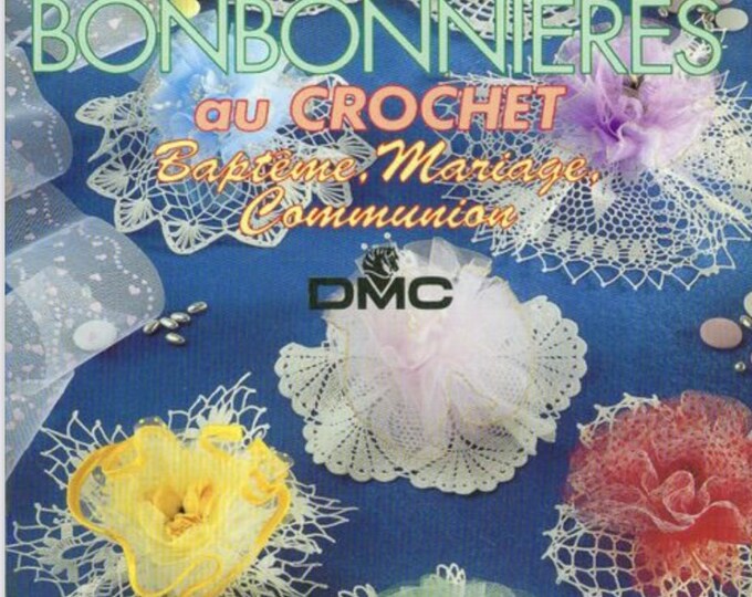 PDF Vintage.Magazine 1000 stitches in PDF format.Crochet patterns, cotton.Patterns with French tutorials in PDF format