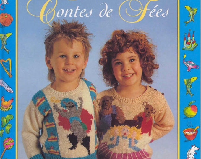 PDF Vintage.Magazine en format PDF.Modèles pulls en tricot  pour enfant.Patrons avec tutoriels français format PDF