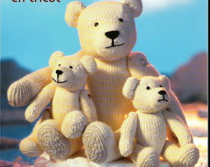 PDF Large magazine “Ourson and his knitting friends” in PDF format (+70 pages), tutorials, patterns in French