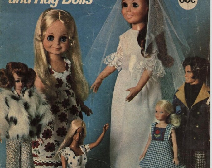 Vintage PDF. Magazine (+60 pages) in PDF format. Model for doll, tutorials in English PDF format