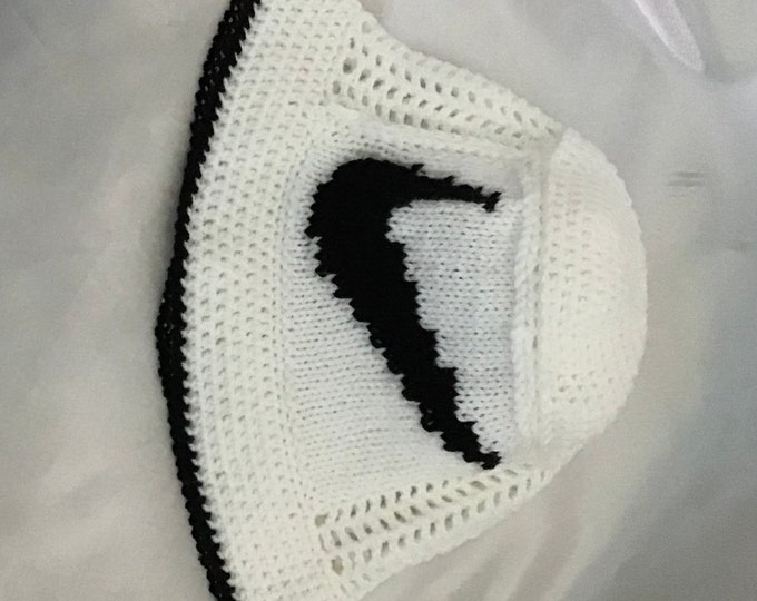 Chic handmade crochet BOB, acrylic, for women, men unique T 54-58