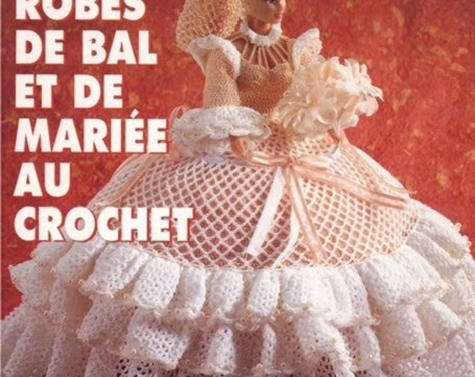 PDF Vintage.Magazine 1000 stitches in PDF format Dress models and accessories for Barbie doll Patterns with French tutorials PDF format