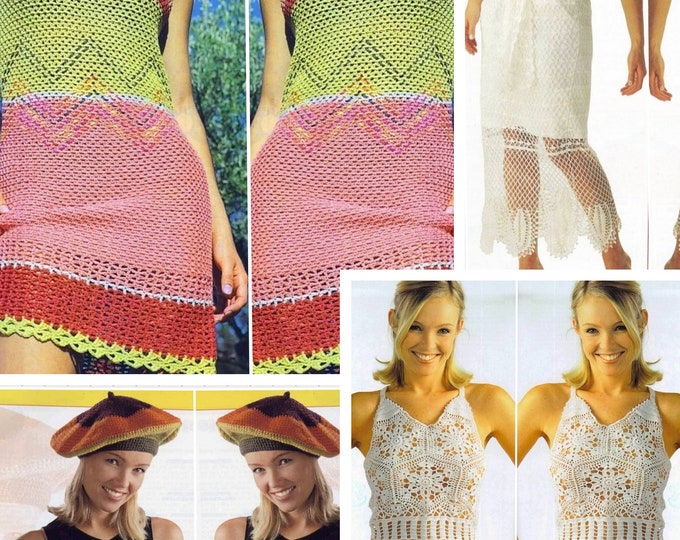 PDF. Vintage petite livre . Parade de Modèles en dentelle au crochet. Patrons,Schemas,diagrammes avec explication technique français ,pdf