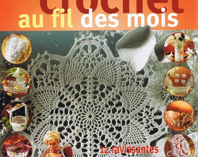 PDF VintageVintage.Art crochet magazine in PDF format.Miniature patterns for cotton crochet decor.Patterns with French tutorials in PDF format