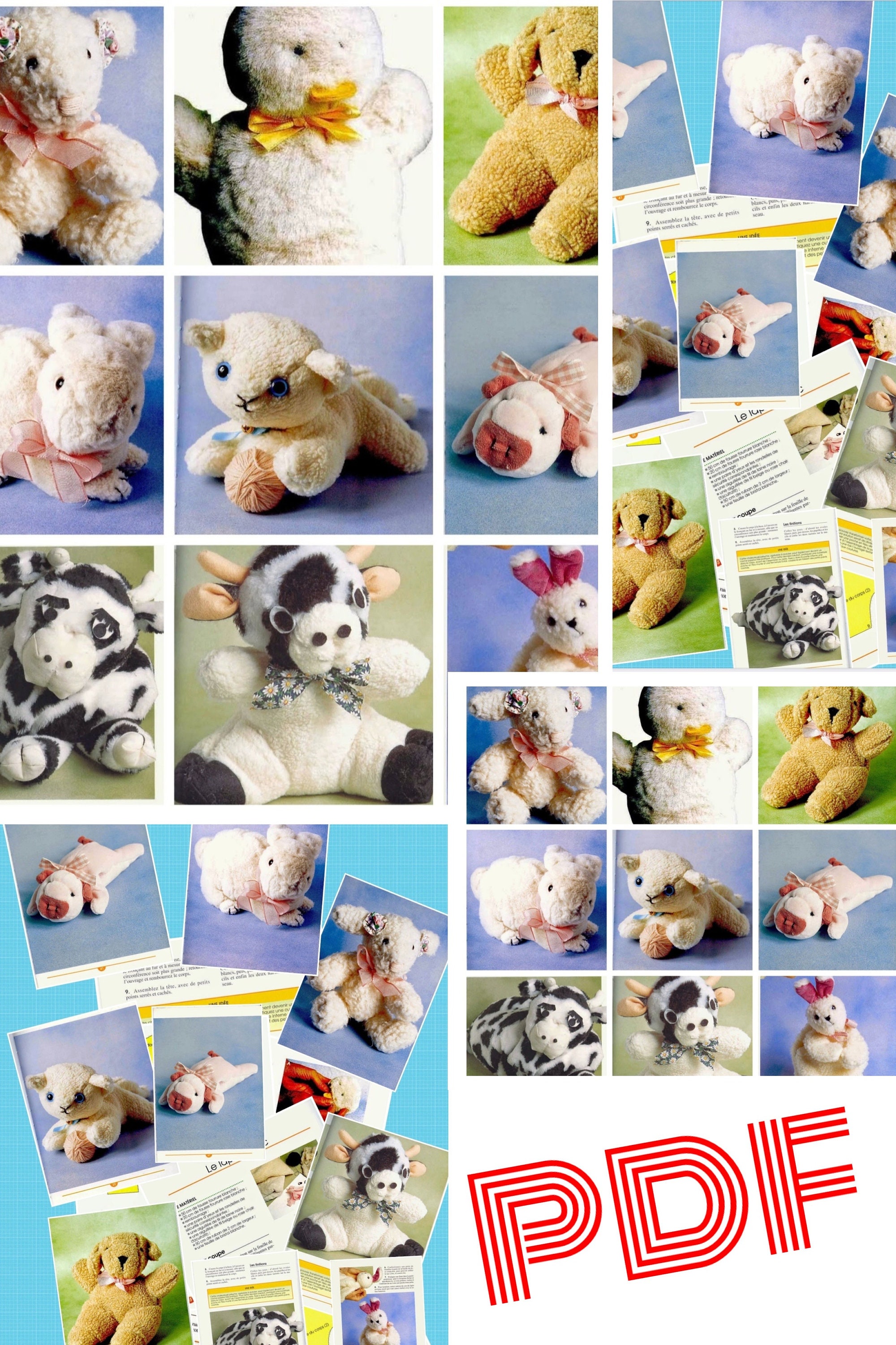 Sew Cute to Cuddle: 12 easy soft toy and stuffed animal sewing patterns