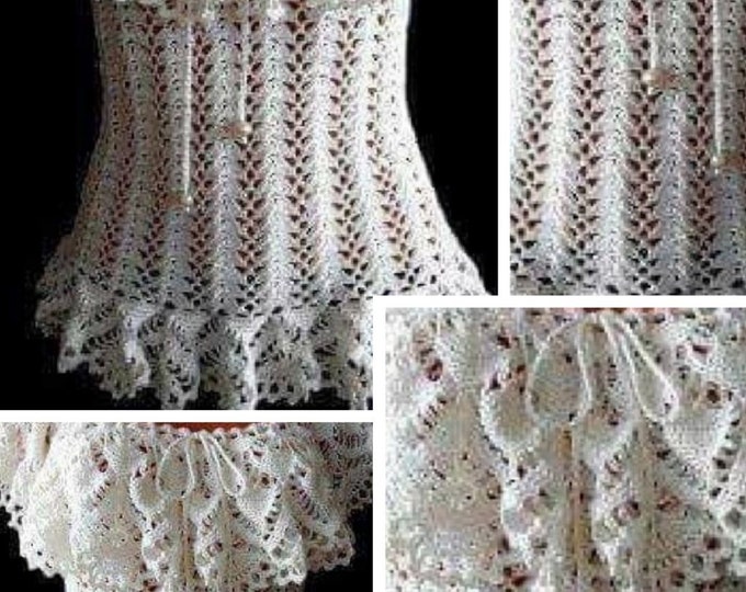 Crochet lace tank top model. Schematics, international diagrams, technical design explanation (without written explanation), PDF