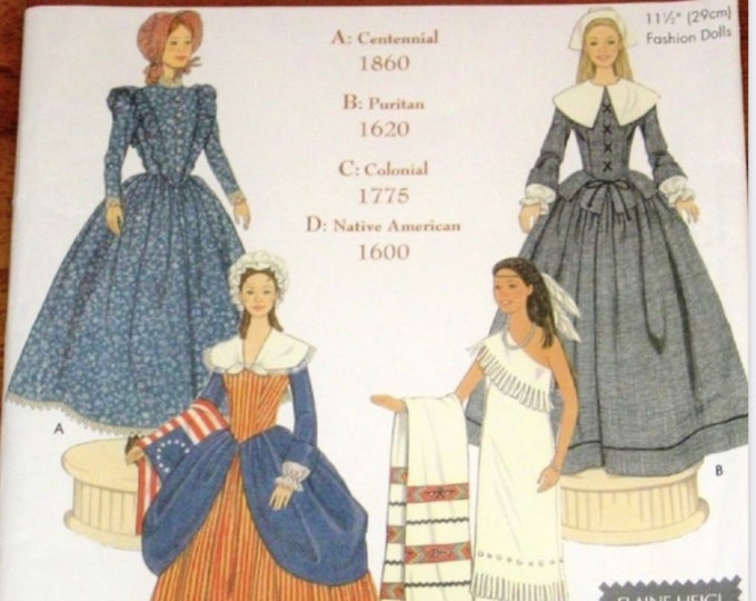 PDF Vintage magazine Simplicity PDF format.Sewing clothing patterns for Barbie doll.Pattern with tutorials in English PDF format