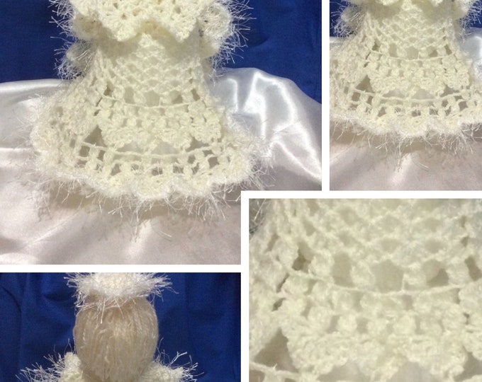 Modèle poupée Ange de Noël au crochet. Patterns ,patron avec tutoriels en français,anglais,format Pdf