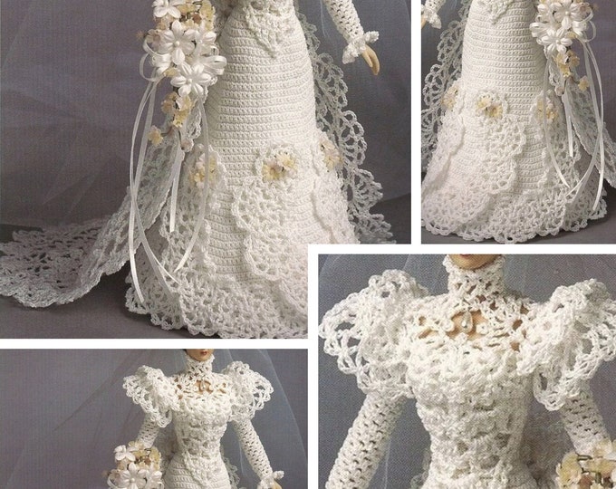 Vintage.Modèle chic robe et accessoire pour poupée Barbie Patterns avec tutoriels anglais,français format PDF