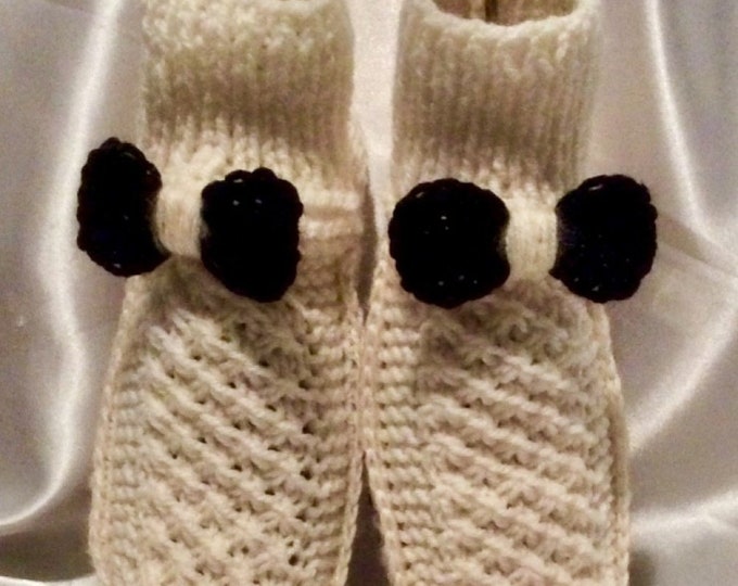 Chic large ski socks for women, men. One size 37-40