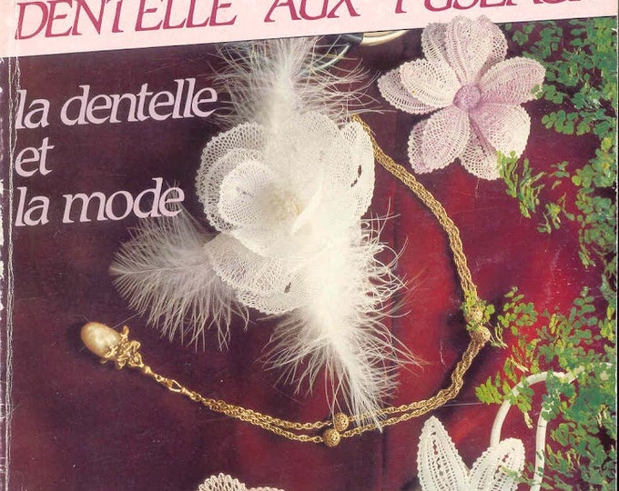 PDF Vintage 1989.Magazine 1000 Meshes in PDF format.Bobbin lace patterns, Patterns with French tutorials in PDF format