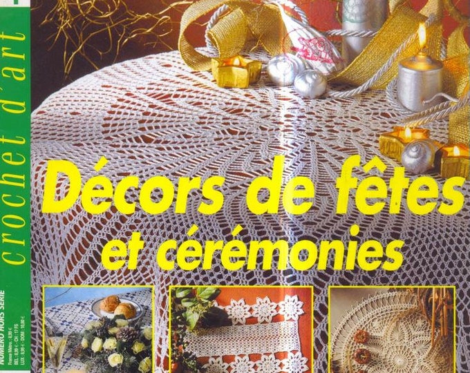 PDF VintageVintage.Art crochet magazine in PDF format.Miniature patterns for cotton crochet decor.Patterns with French tutorials in PDF format