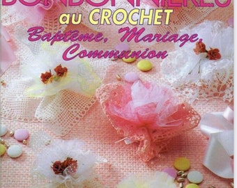 Vintage PDF. Magazine 1000 Stitches in PDF format. Crochet patterns, cotton. Patterns with French tutorials in PDF format.