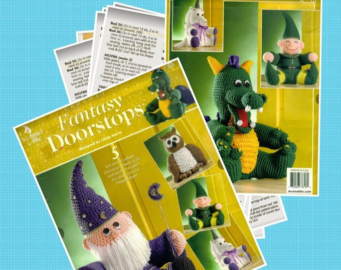 PDF Vintage magazine PDF format.Amigurumis, crochet characters, patterns with English tutorials