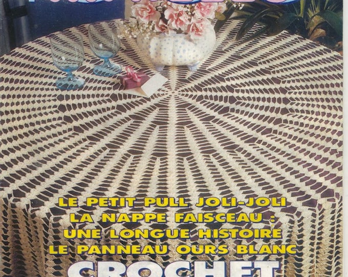 PDF Vintage 1993. 1000 stitches in PDF format. Crochet patterns. Patterns with French tutorials in PDF format.