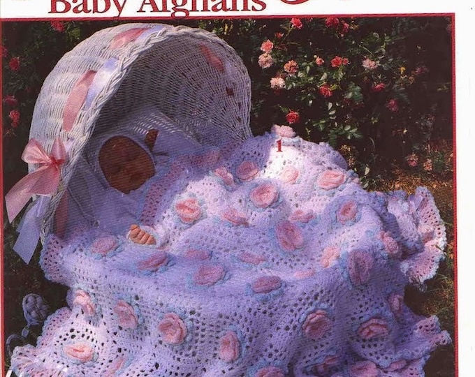 PDF Vintage magazine PDF format. Baby blanket patterns, crochet, patterns with English tutorials PDF