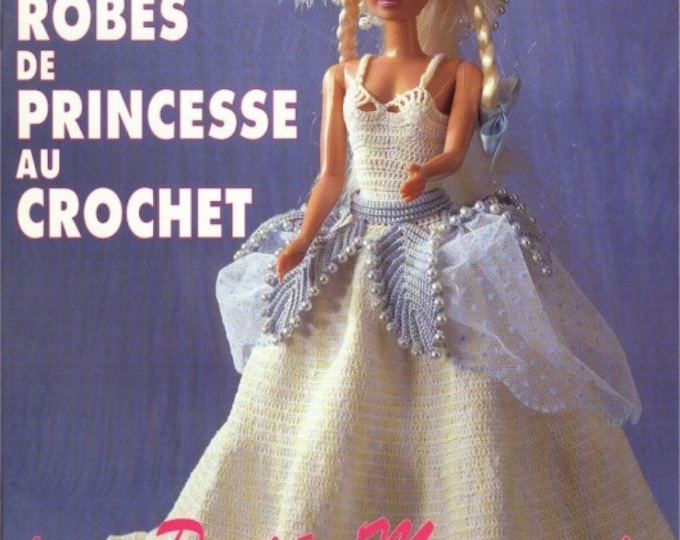 PDF Vintage.Magazine 1000 stitches in Pdf format Dress and accessory patterns for Barbie doll Patterns with French tutorials in Pdf format