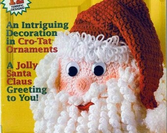 PDF Vintage Crochet magazine PDF format. Patterns for Christmas crochet, patterns with English tutorials