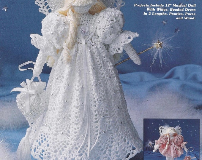 PDF Vintage magazine PDF format.Amigurumis,2 crochet angel dolls,patterns with English tutorials