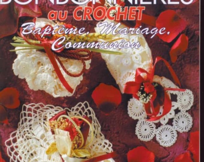 PDF Vintage.Magazine 1000 stitches in PDF format.Crochet patterns, cotton.Patterns with French tutorials in PDF format