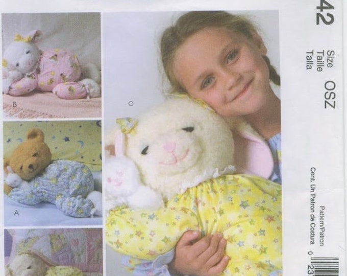 PDF Vintage.Magazine format PDF.Modèles  couture doudou peluche avec ses vêtements.Patrons, tutoriels anglais,français format PDF