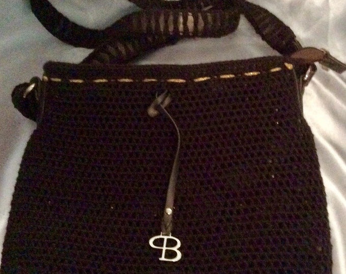 Vintage.Patrick White handbag, restoration with hook