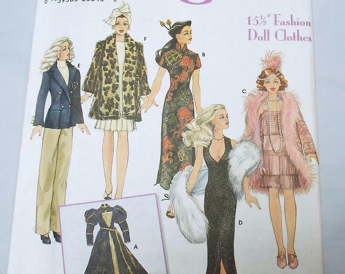 Vintage PDF. Simplicity Magazine in PDF. Chic clothing sewing patterns for Barbie. Patterns with English and French tutorials in PDF format