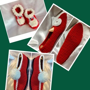 Chic Christmas slippers for small family, Christmas, surprise Christmas gift, slippers for families