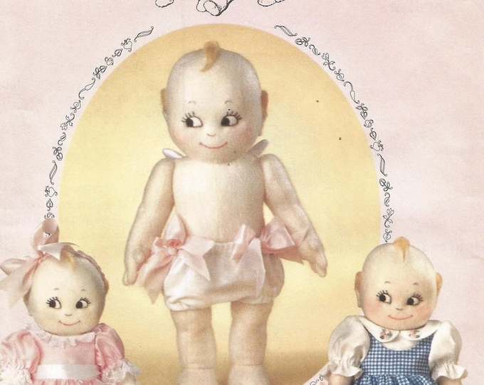 PDF Vintage magazine PDF format. Amigurumis, rag doll baby, patterns with English tutorials in PDF format