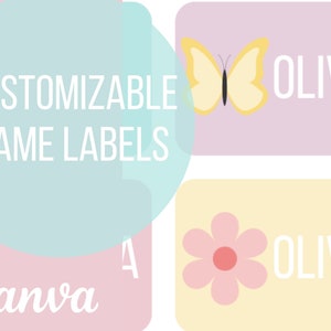 School Supply Labels / Name Labels for school supplies / School labels / Back to school labels / Name Labels / Personalized Labels / Labels