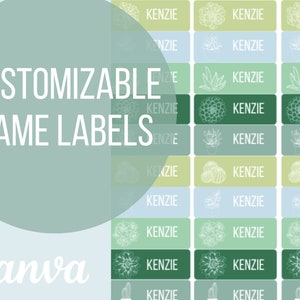 School Supply Labels / Name Labels for school supplies / School labels / Back to school labels / Name Labels / Personalized Labels / Labels