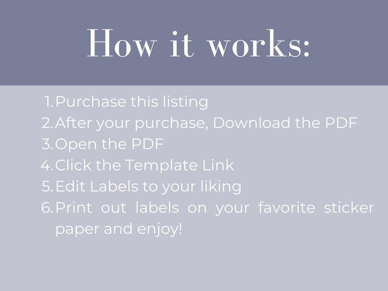 Bathroom Labels / Bathroom Label/ Labels / Canva Labels Template