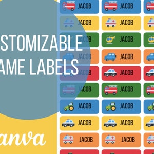 School Supply Labels / Name Labels for school supplies / School labels / Back to school labels / Name Labels / Personalized Labels / Labels