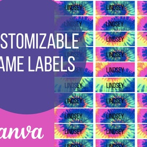 School Supply Labels / Name Labels for school supplies / School labels / Back to school labels / Name Labels / Personalized Labels / Labels