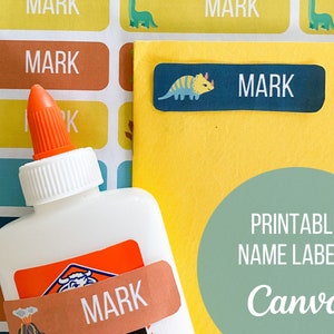 School Supply Labels / Name tags for school supplies / School labels / Back to school labels / Name Labels / Personalized Labels / Name Tags