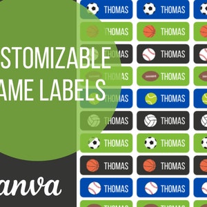 School Supply Labels / Name Labels for school supplies / School labels / Back to school labels / Name Labels / Personalized Labels / Labels