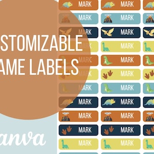 School Supply Labels / Name tags for school supplies / School labels / Back to school labels / Name Labels / Personalized Labels / Name Tags