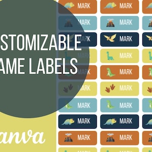 School Supply Labels / Name Labels for school supplies / School labels / Back to school labels / Name Labels / Personalized Labels / Labels