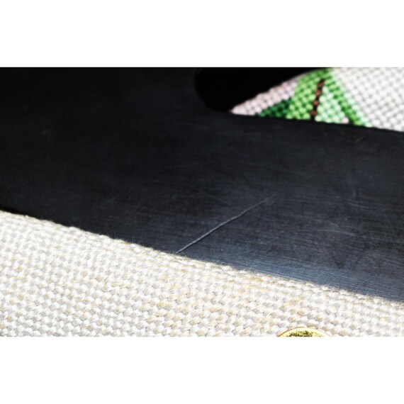 Needlepoint Moon Handbag - image 8